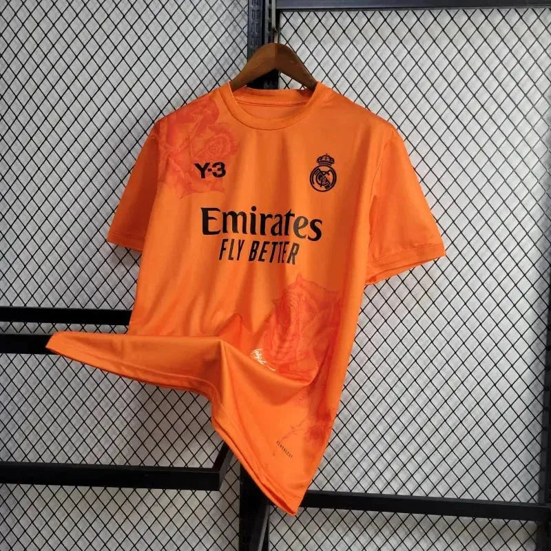 Real Madrid Fourth Y3 24/25 Shirt - Men's Fan Orange