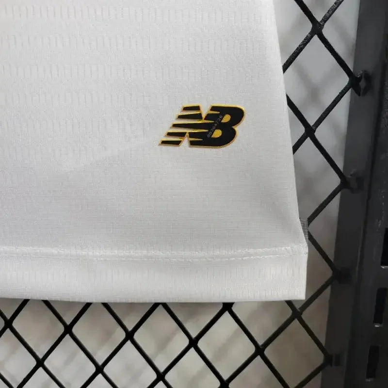 São Paulo Home 24/25 Shirt - Women's New Balance White Fan Shirt + Brazilian Cup Patch