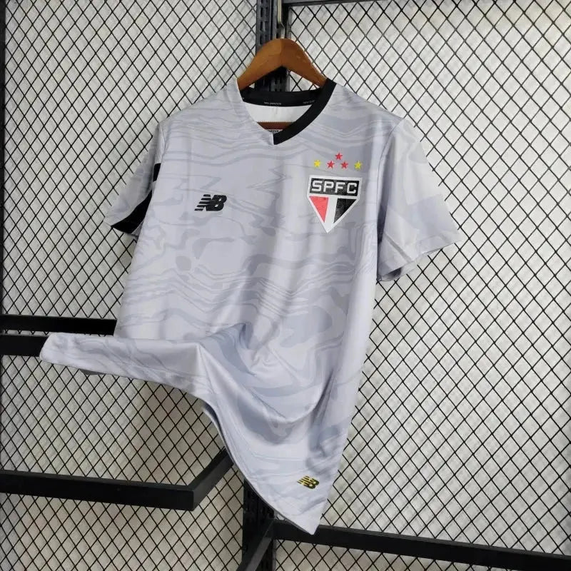 São Paulo Training Shirt 24/25 - Men's New Balance Fan Shirt Grey