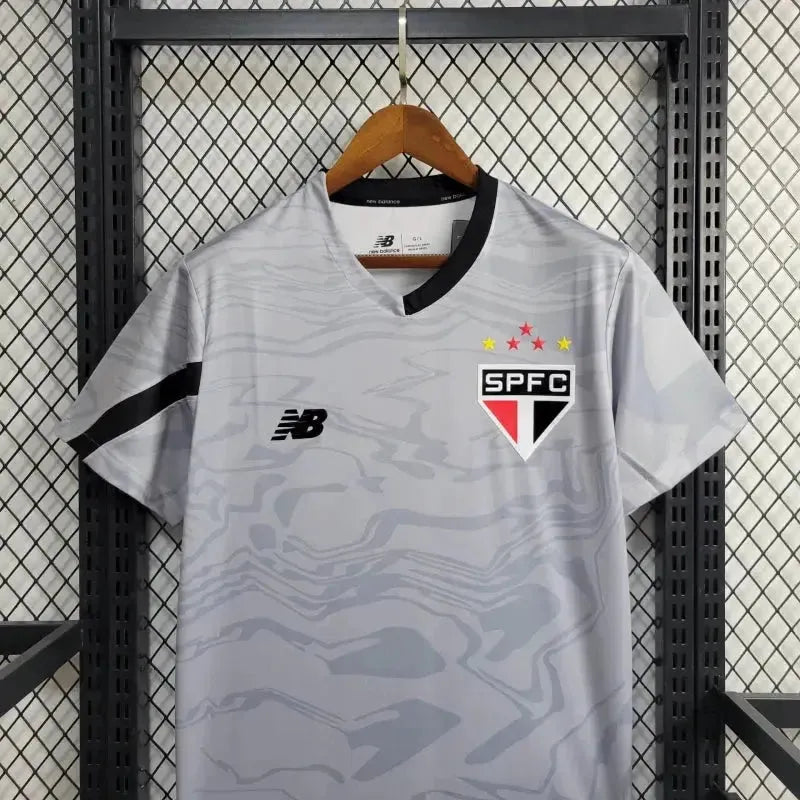 São Paulo Training Shirt 24/25 - Men's New Balance Fan Shirt Grey
