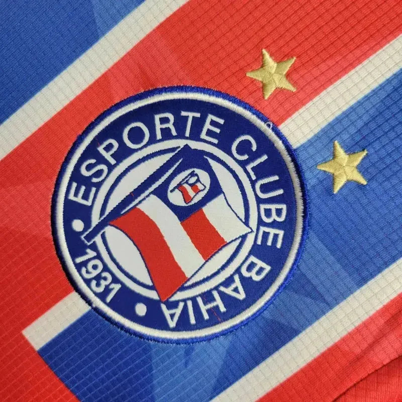 Bahia Shirt Anniversary Edition 24/25 - Men's Red and Blue Fan Eight-Eight