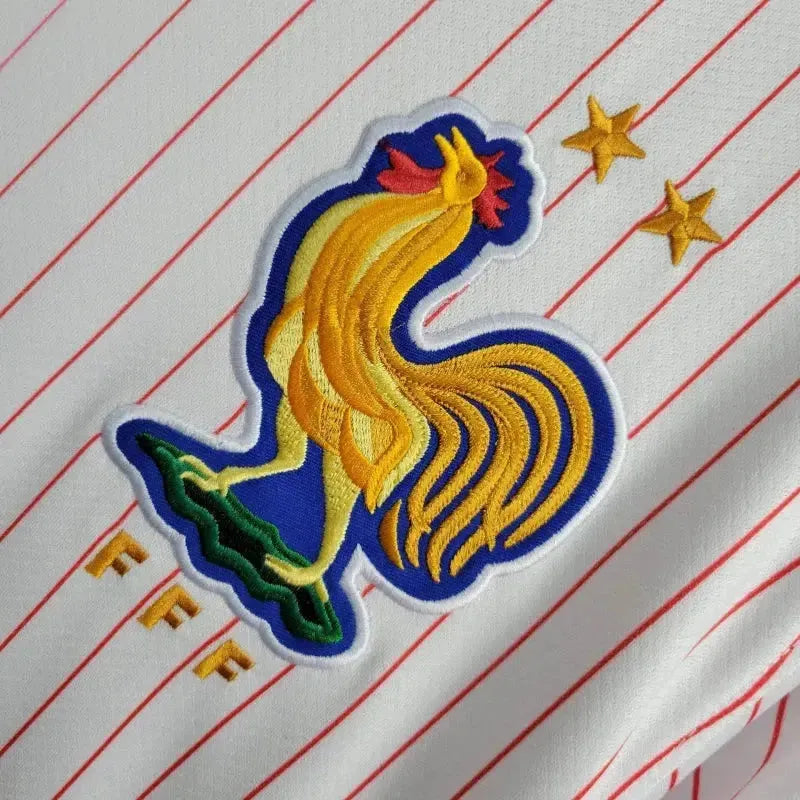 France Away Shirt 24/25 - Men's White Fan Shirt