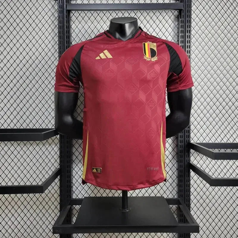 Belgium Home Shirt 24/25 - Mens Player Red
