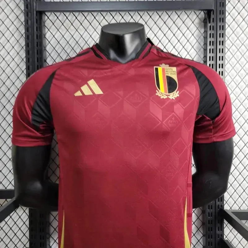 Belgium Home Shirt 24/25 - Mens Player Red