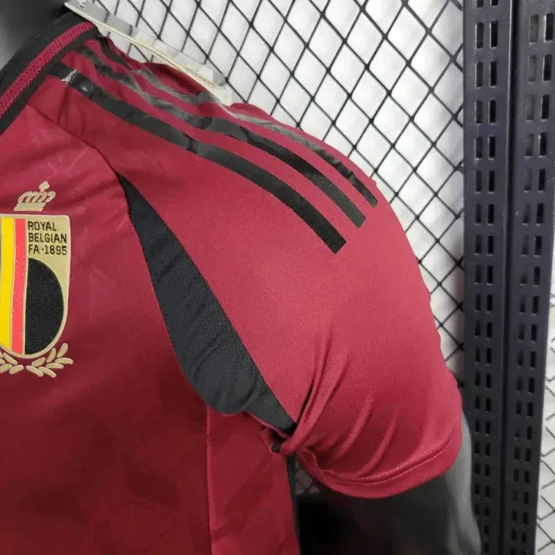 Belgium Home Shirt 24/25 - Mens Player Red