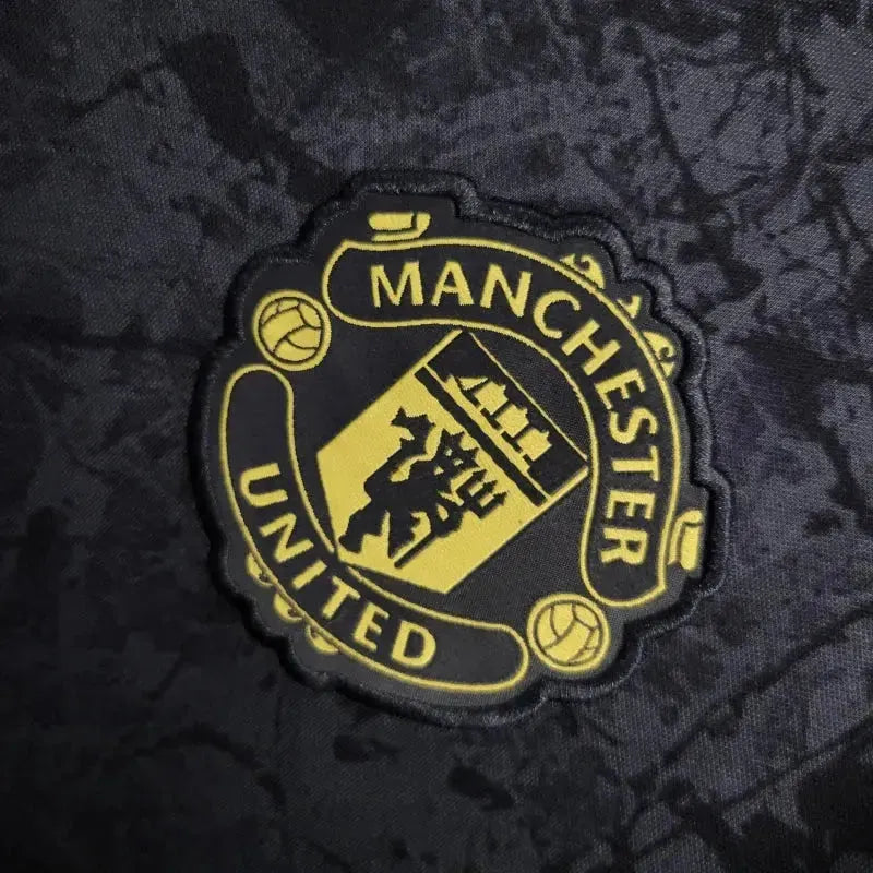 Manchester United Co Branded 24/25 Men's Fan Shirt - Black