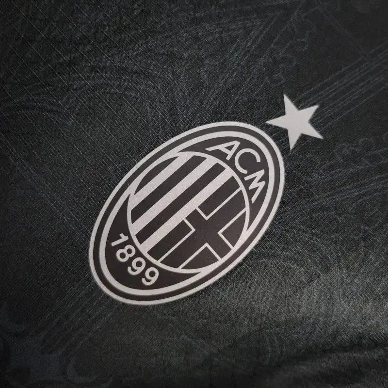 AC Milan Co Branded 24/25 Player Shirt - Mens Black