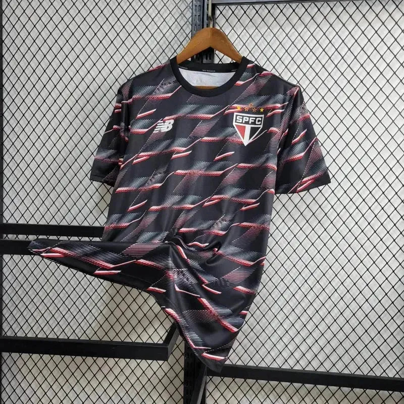 Sao Paulo Training Shirt 24/25 - Men's Fan Black