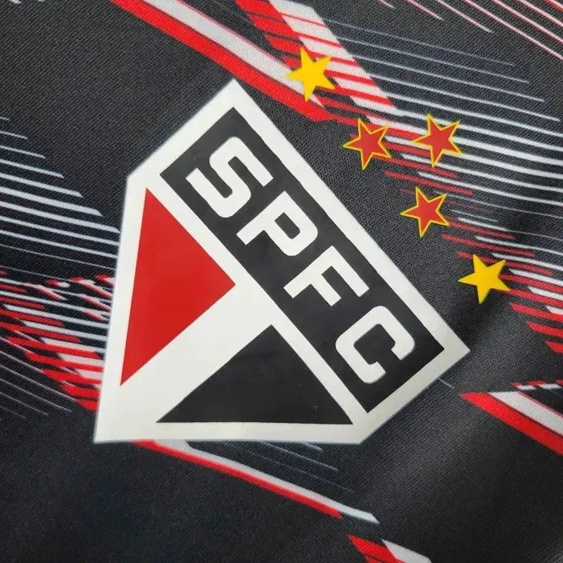 Sao Paulo Training Shirt 24/25 - Men's Fan Black
