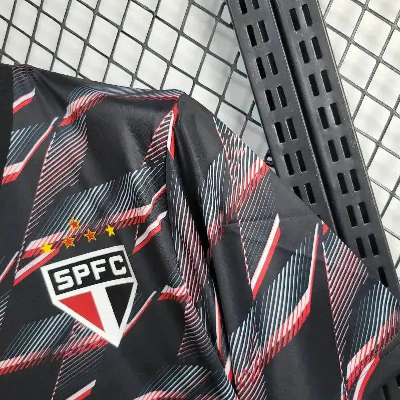 Sao Paulo Training Shirt 24/25 - Men's Fan Black