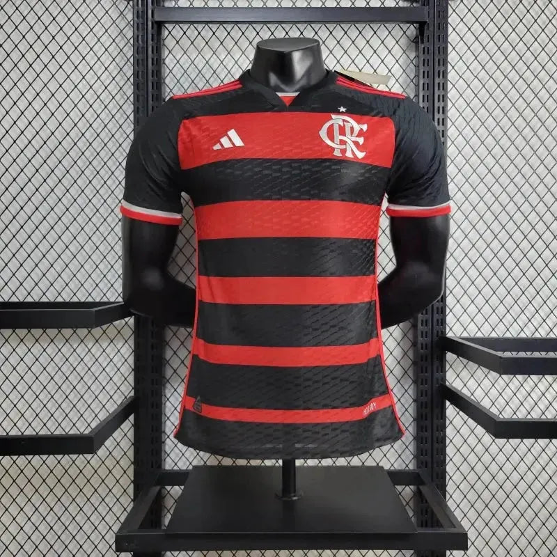 Flamengo Home Shirt 24/25 - Men's Player + Patch Two Nations, One Passion