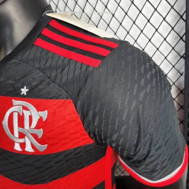 Flamengo Home Shirt 24/25 - Men's Player + Patch Two Nations, One Passion
