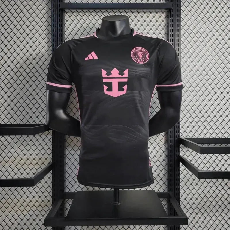 Inter Miami Away 24/25 Shirt - Mens Player Black