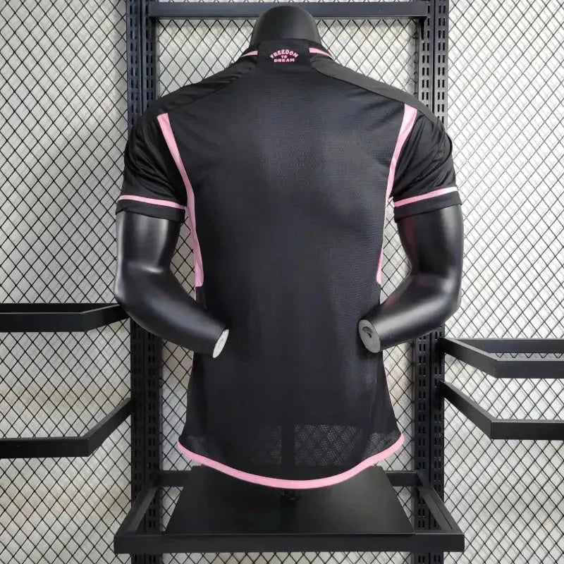 Inter Miami Away 24/25 Shirt - Mens Player Black