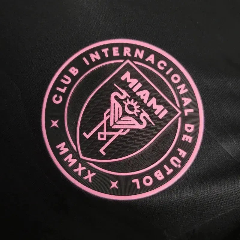 Inter Miami Away 24/25 Shirt - Mens Player Black