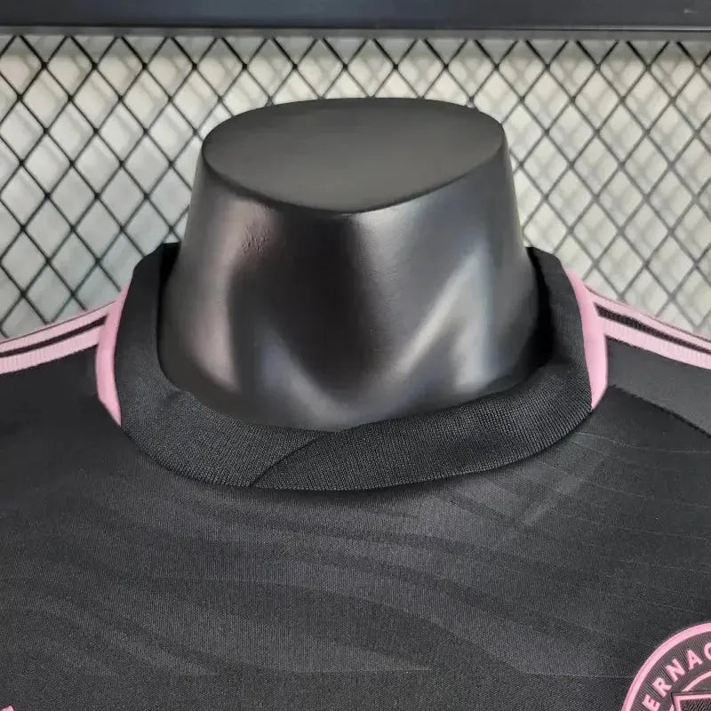 Inter Miami Away 24/25 Shirt - Mens Player Black