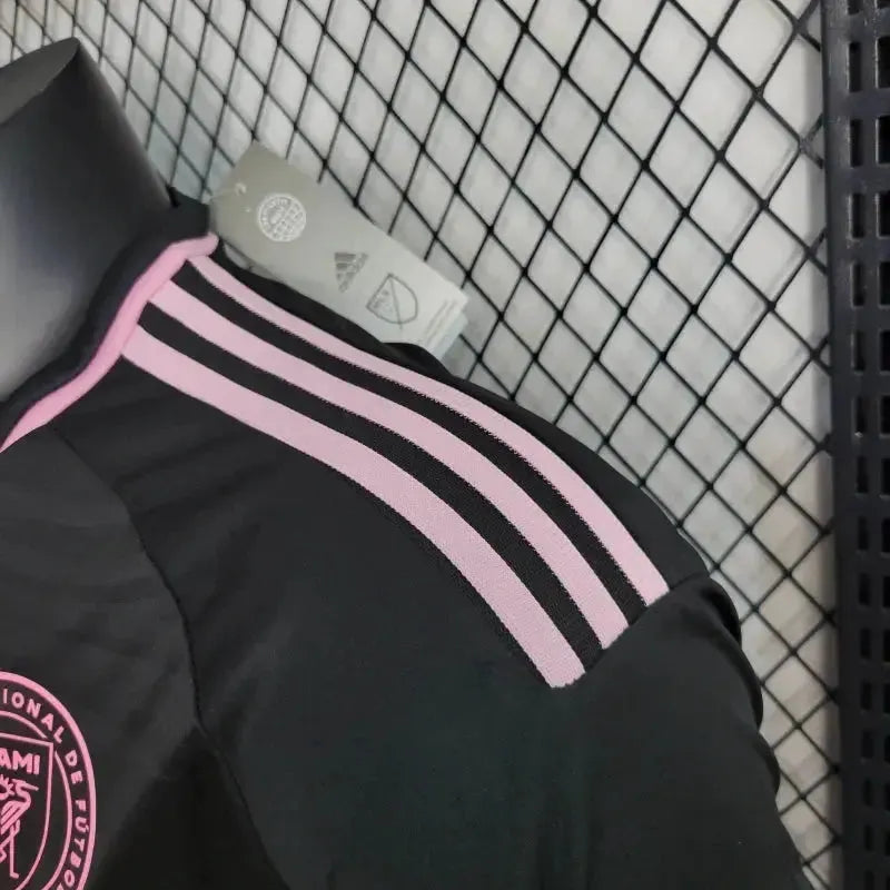 Inter Miami Away 24/25 Shirt - Mens Player Black