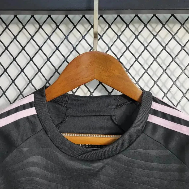 Inter Miami Away 24/25 Shirt - Kids Fan Black