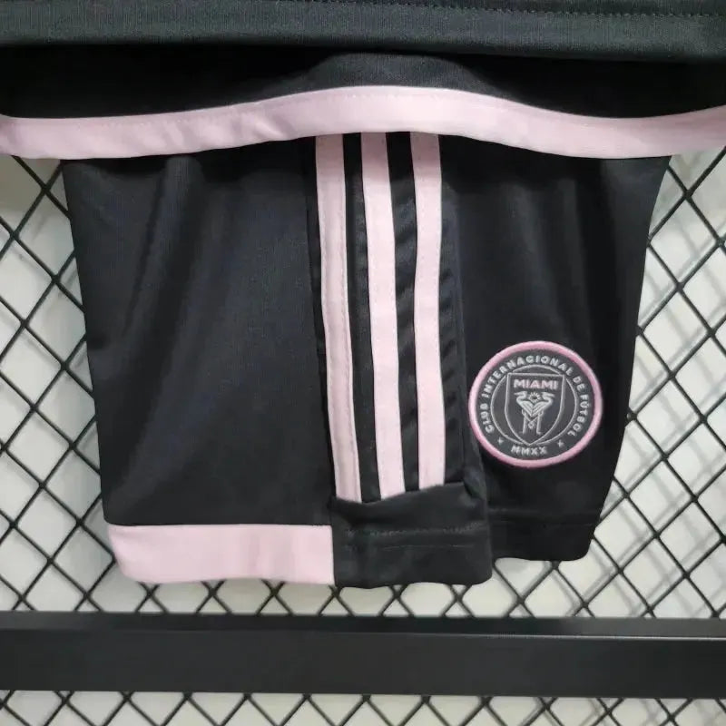 Inter Miami Away 24/25 Shirt - Kids Fan Black