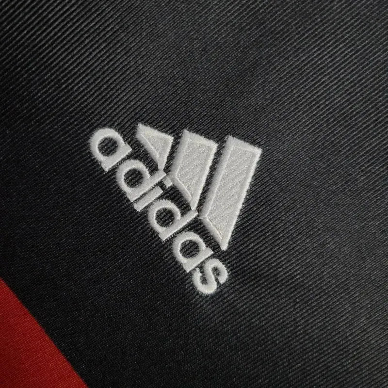AC Milan Away Retro Shirt 1998/99 - Men's Fan Shirt Black and Red