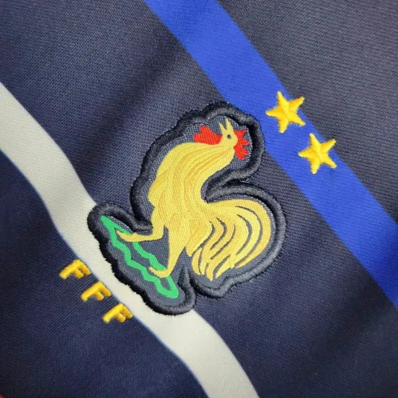 France Training Shirt 24/25 - Men's Fan Blue
