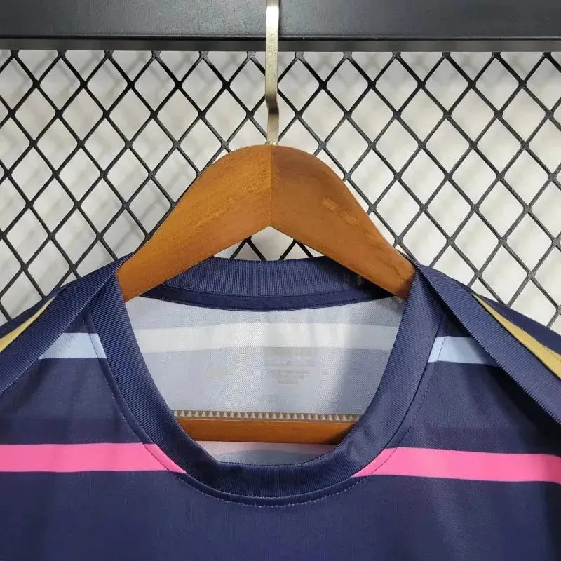 France Training Shirt 24/25 - Men's Fan Blue