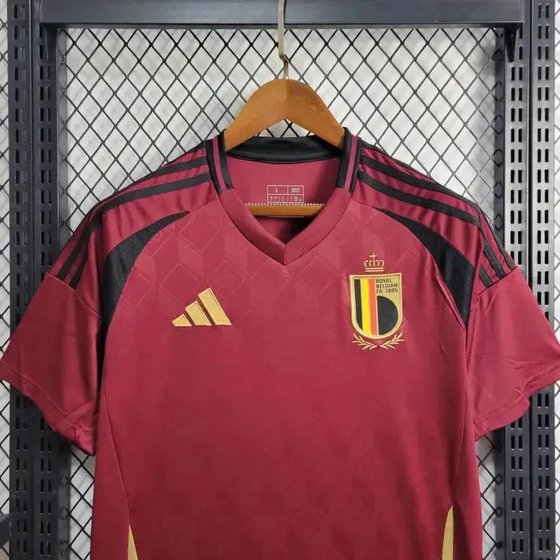 Belgium Home Shirt 24/25 - Men's Fan Shirt Red