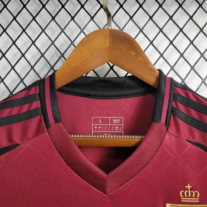 Belgium Home Shirt 24/25 - Men's Fan Shirt Red