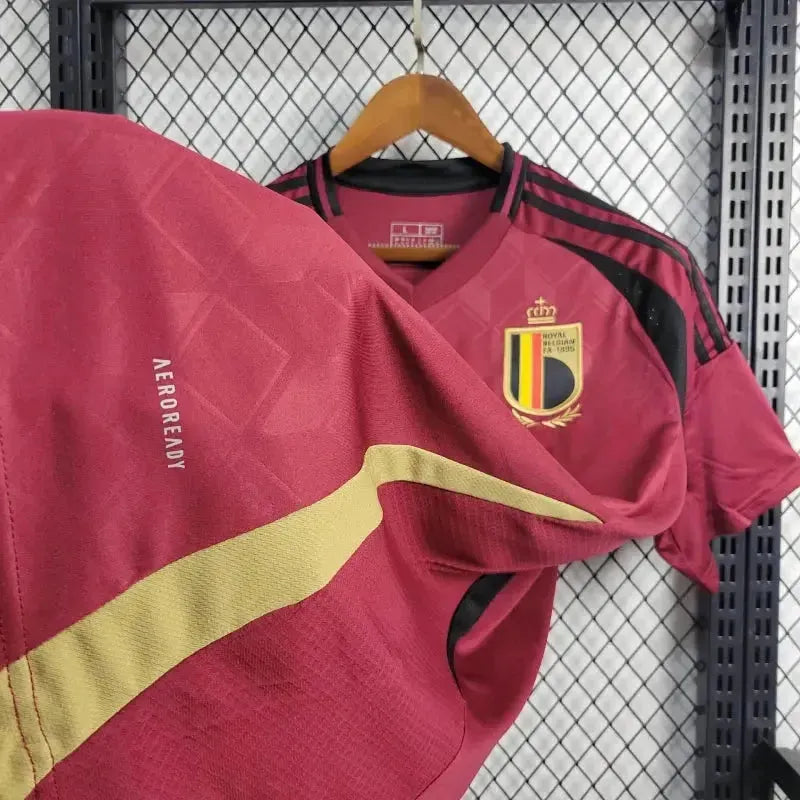 Belgium Home Shirt 24/25 - Men's Fan Shirt Red