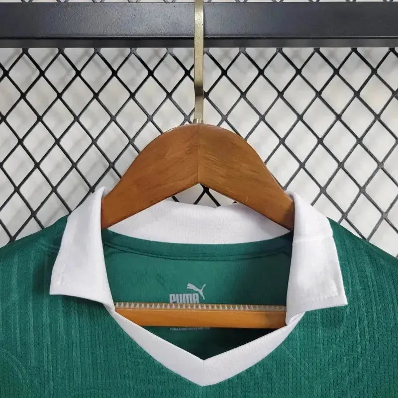 Palmeiras Home Shirt 24/25 - Green and Gold Children's Fan Shirt