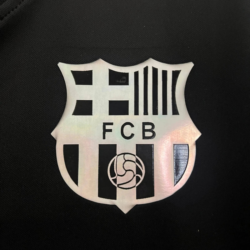 BALMAIN Barcelona Fan Shirt - Men's Reflective Black
