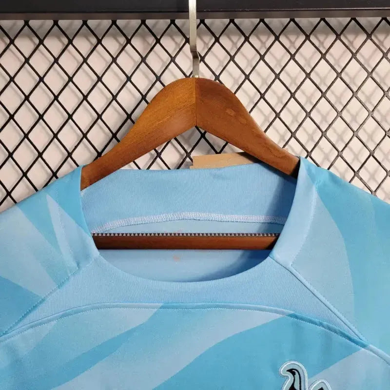 Tottenham Goalkeeper Shirt 23/24 - Men's Fan Blue