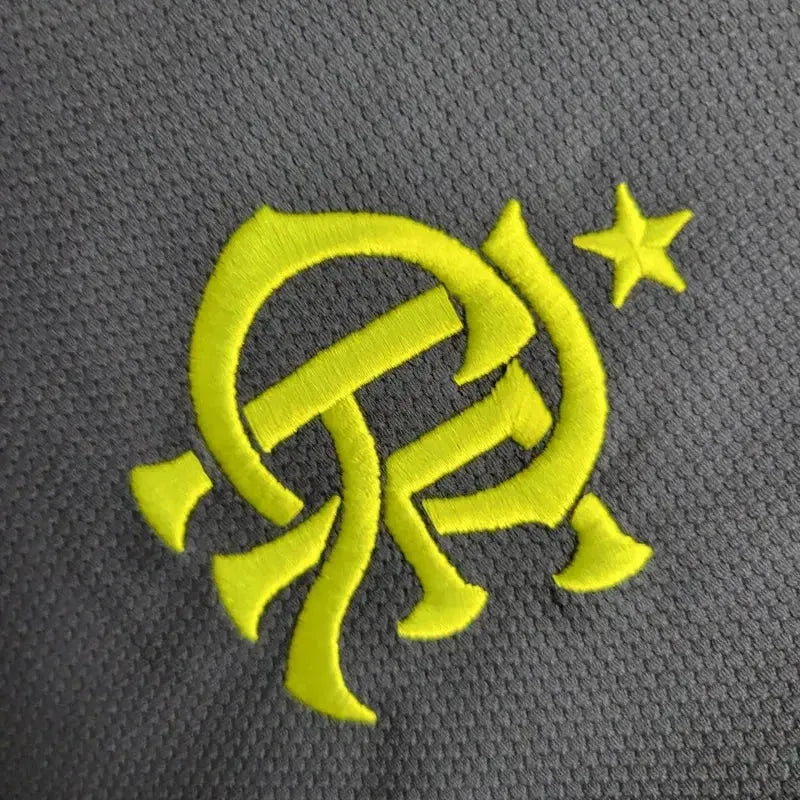 Flamengo Retro 2019/20 Shirt - Men's Fan Shirt Grey and Green