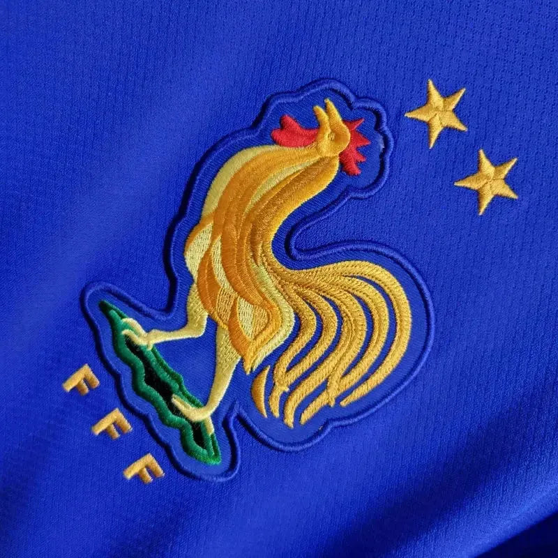 France Home Shirt 24/25 - Men's Fan Shirt Blue