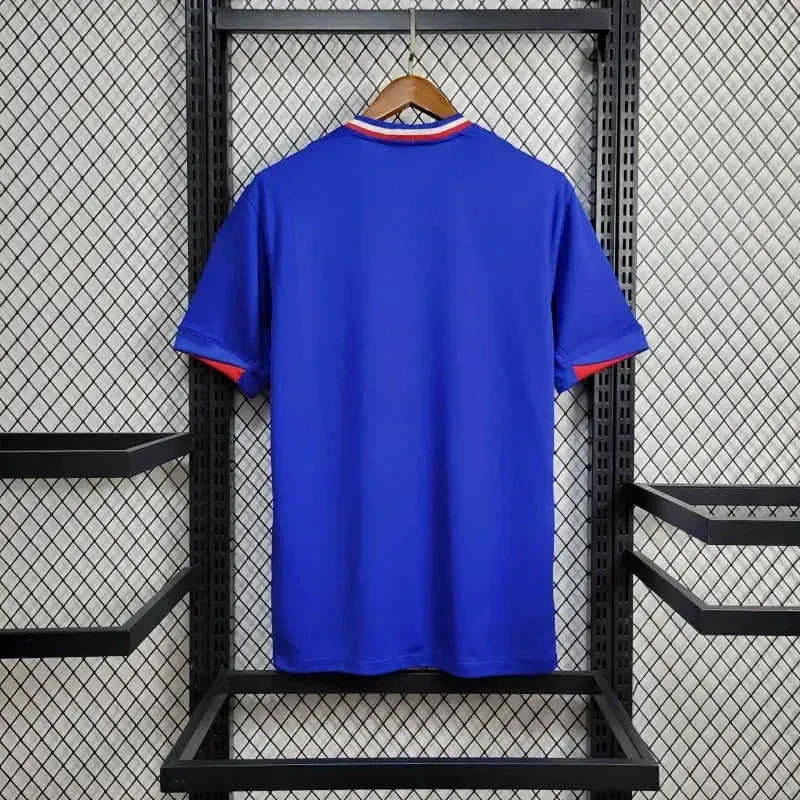 France Home Shirt 24/25 - Men's Fan Shirt Blue