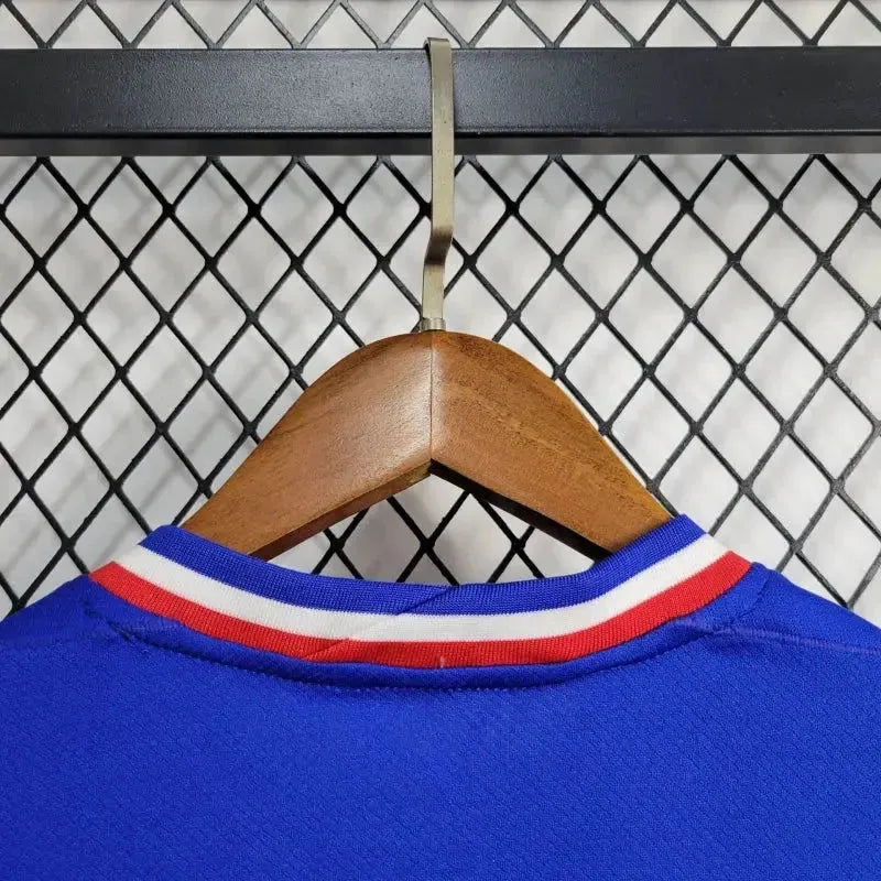 France Home Shirt 24/25 - Men's Fan Shirt Blue