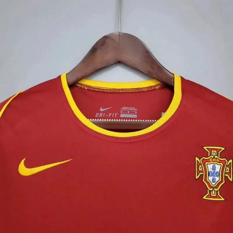 Portugal Home Retro 2002 Shirt - Men's Fan Shirt