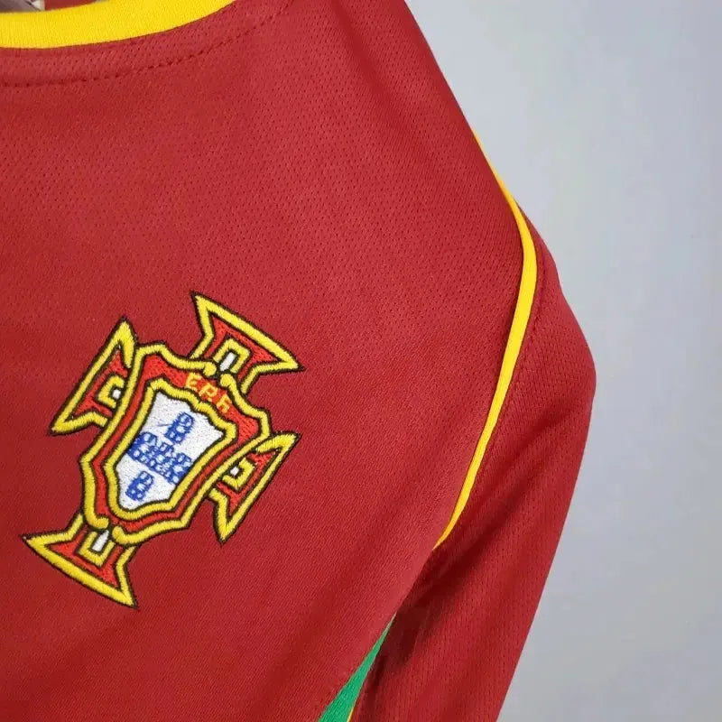Portugal Home Retro 2002 Shirt - Men's Fan Shirt