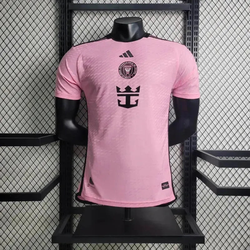 Inter Miami Home 24/25 Shirt - Mens Player Pink