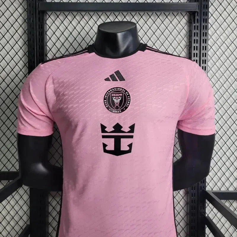 Inter Miami Home 24/25 Shirt - Mens Player Pink