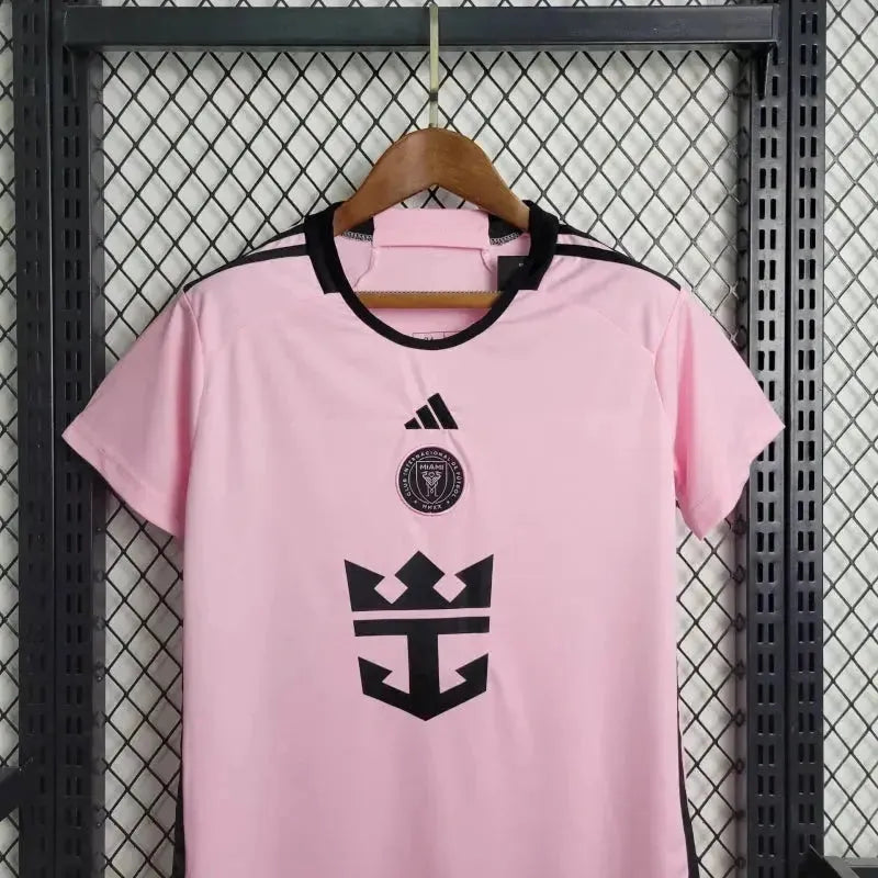 Inter Miami Home Shirt 24/25 - Kids Fan Pink