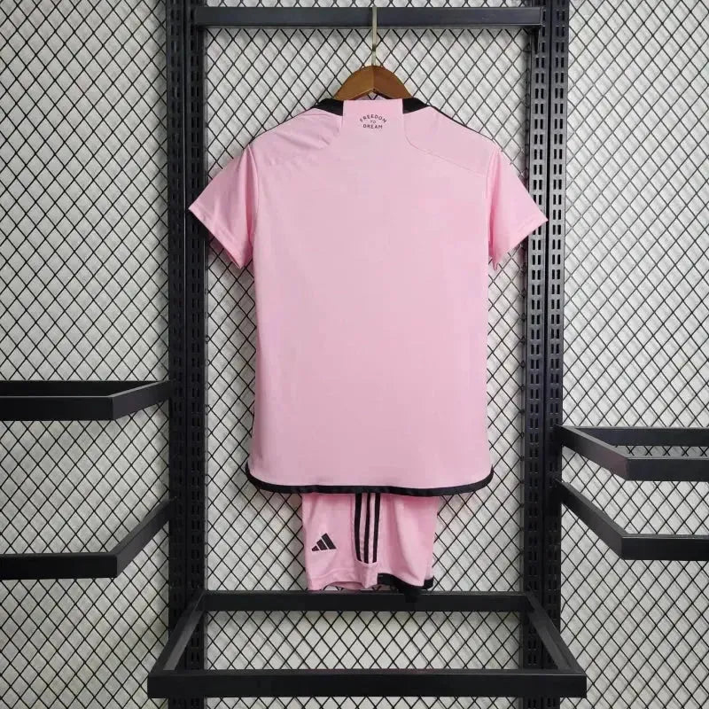 Inter Miami Home Shirt 24/25 - Kids Fan Pink