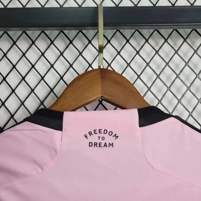 Inter Miami Home Shirt 24/25 - Kids Fan Pink
