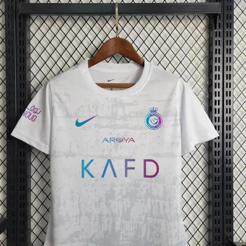 Al-Nassr Third 23/24 Women's White Reflective Fan Shirt