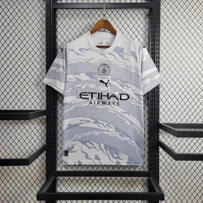 Manchester City Year of the Dragon 24/25 Men's Fan Shirt White