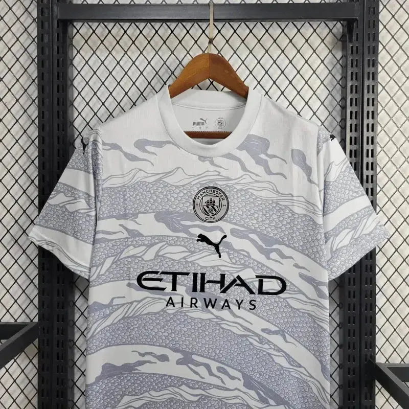 Manchester City Year of the Dragon 24/25 Men's Fan Shirt White
