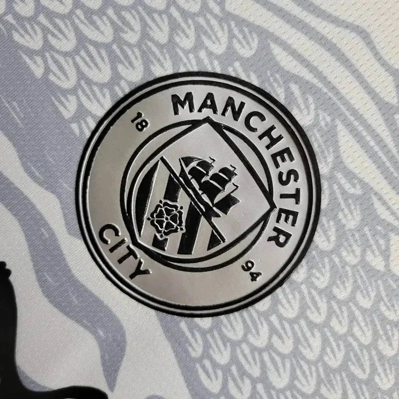 Manchester City Year of the Dragon 24/25 Men's Fan Shirt White