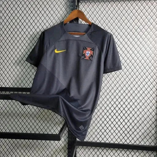 Portugal Special Edition 23/24 Shirt - Men's Fan Shirt Grey and Black