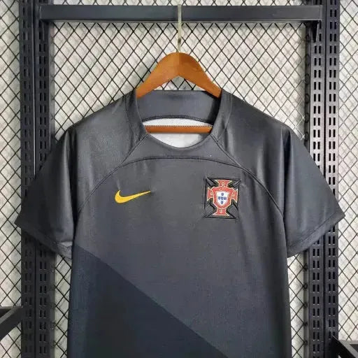 Portugal Special Edition 23/24 Shirt - Men's Fan Shirt Grey and Black