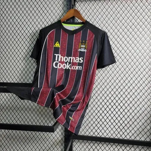 Manchester City Retro Away Shirt 08/09 - Men's Fan Black